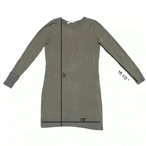 Athleta Nirvana Long Sleeve Open Back Dress Size Small - Picture 1 of 5